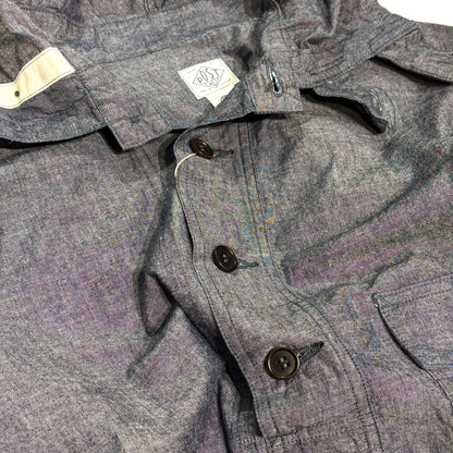 #3127-MC Town & Country Parka : medium weight chambray indigo