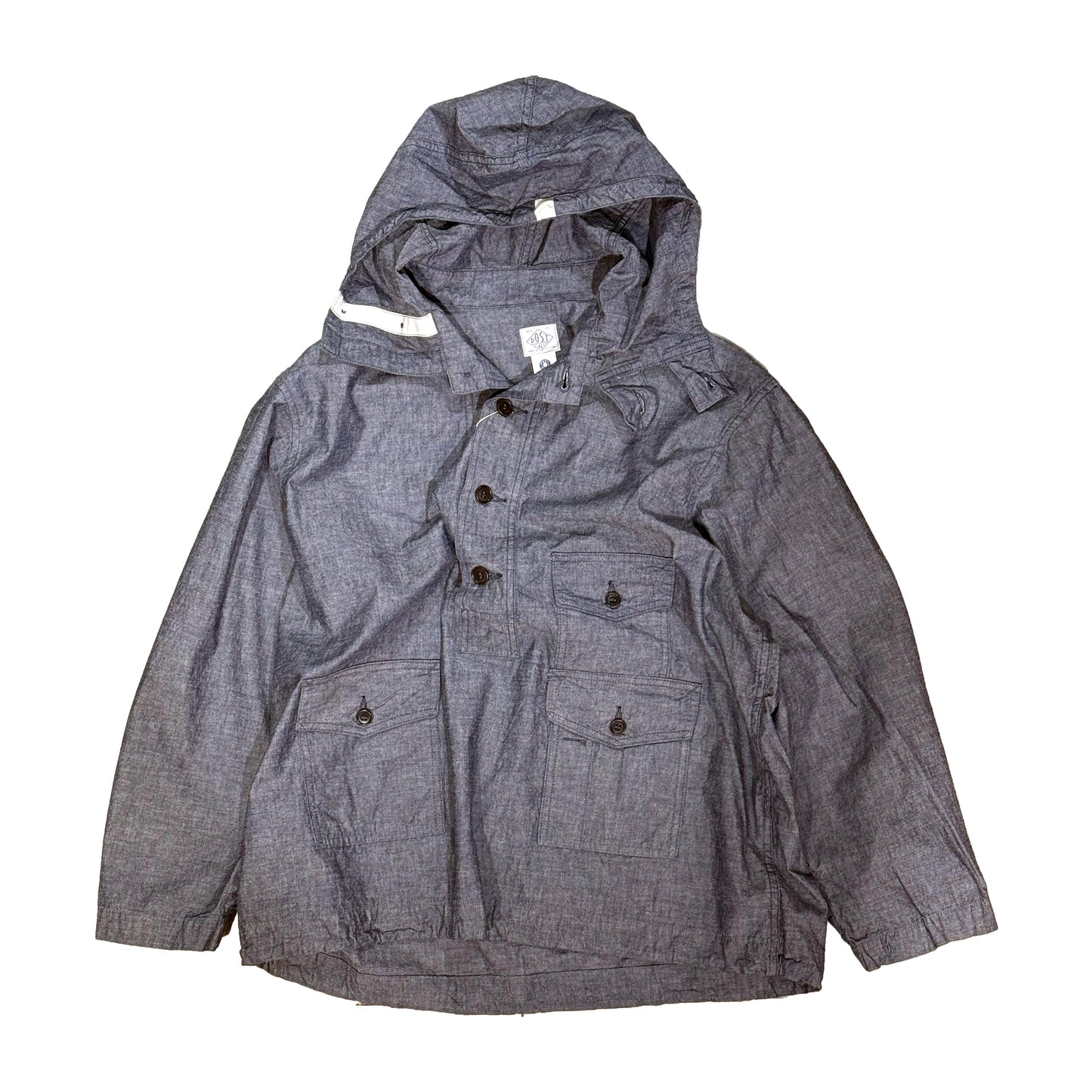 #3127-MC Town & Country Parka : medium weight chambray indigo