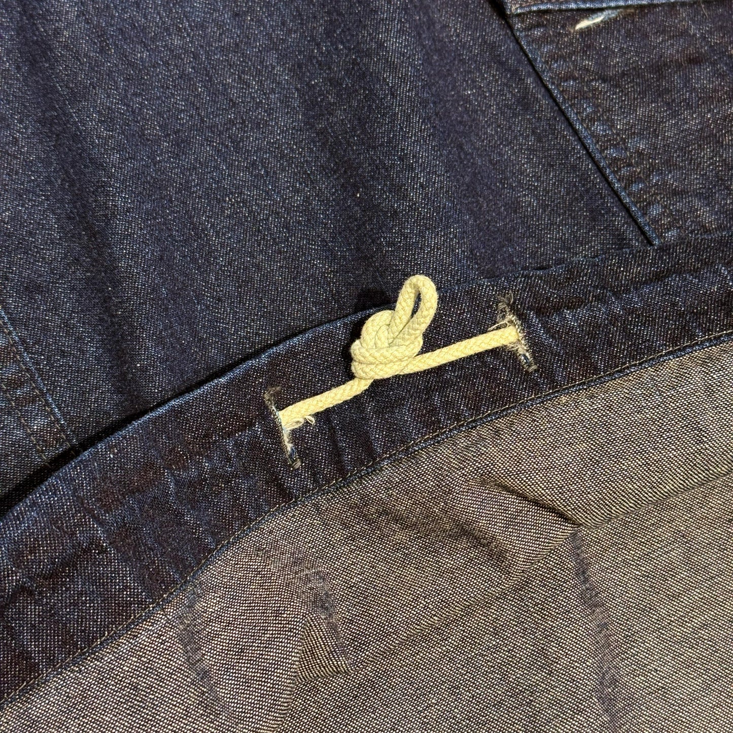 #3127-8DI Town & Country Parka : 8oz. Denim indigo deep wash