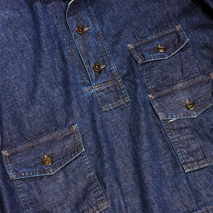 #3127-8DI Town & Country Parka : 8oz. Denim indigo deep wash