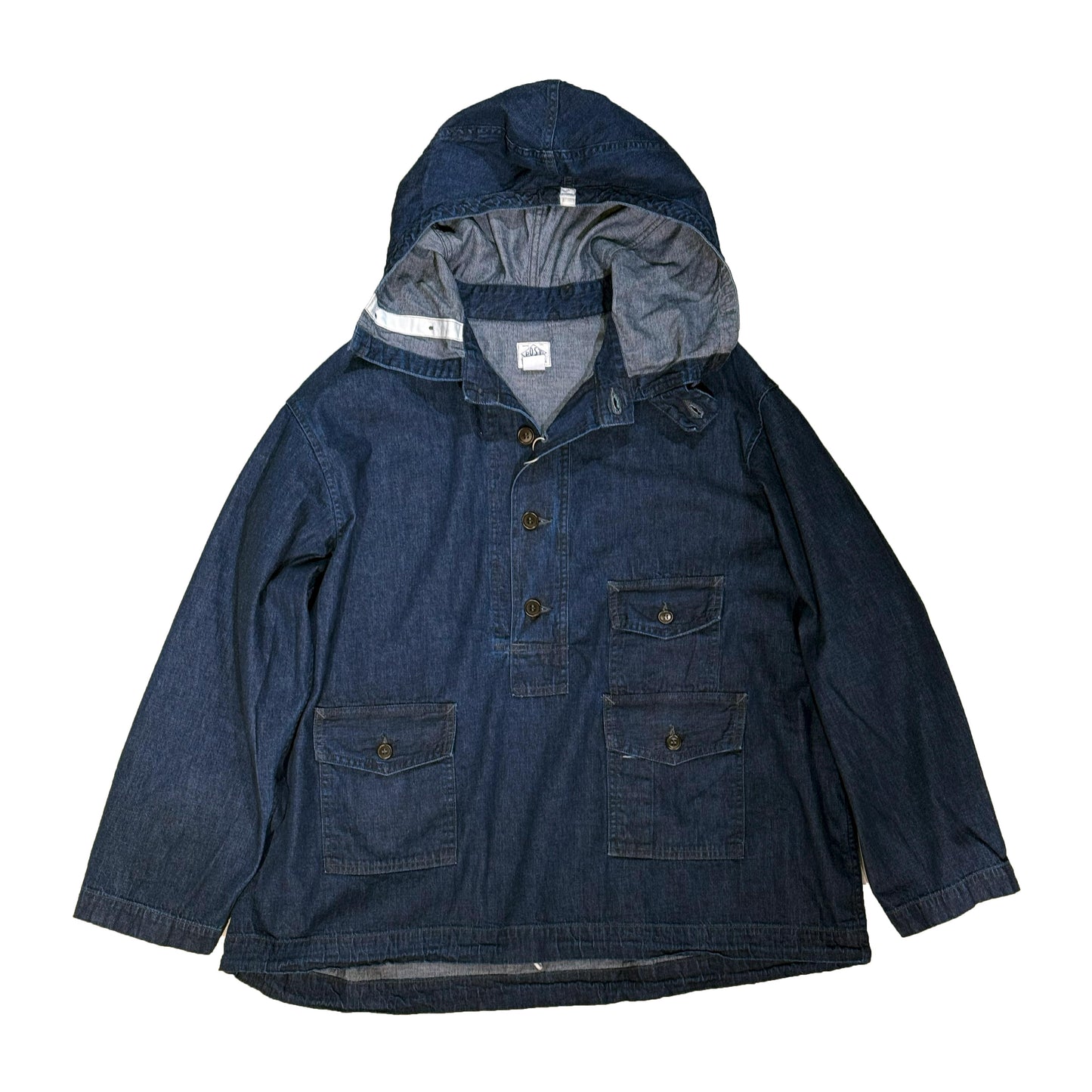 #3127-8DI Town & Country Parka : 8oz. Denim indigo deep wash