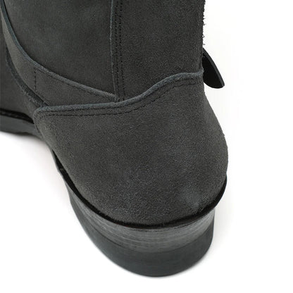 ビルトバック Lot.329 Suede Engineer Boots Black エンジニアブーツ ブラック メンズ
