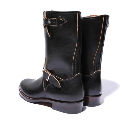 ジェラード JB94901 ENGINEER BOOT BLACK(茶芯）エンジニアブーツ ブラック メンズ