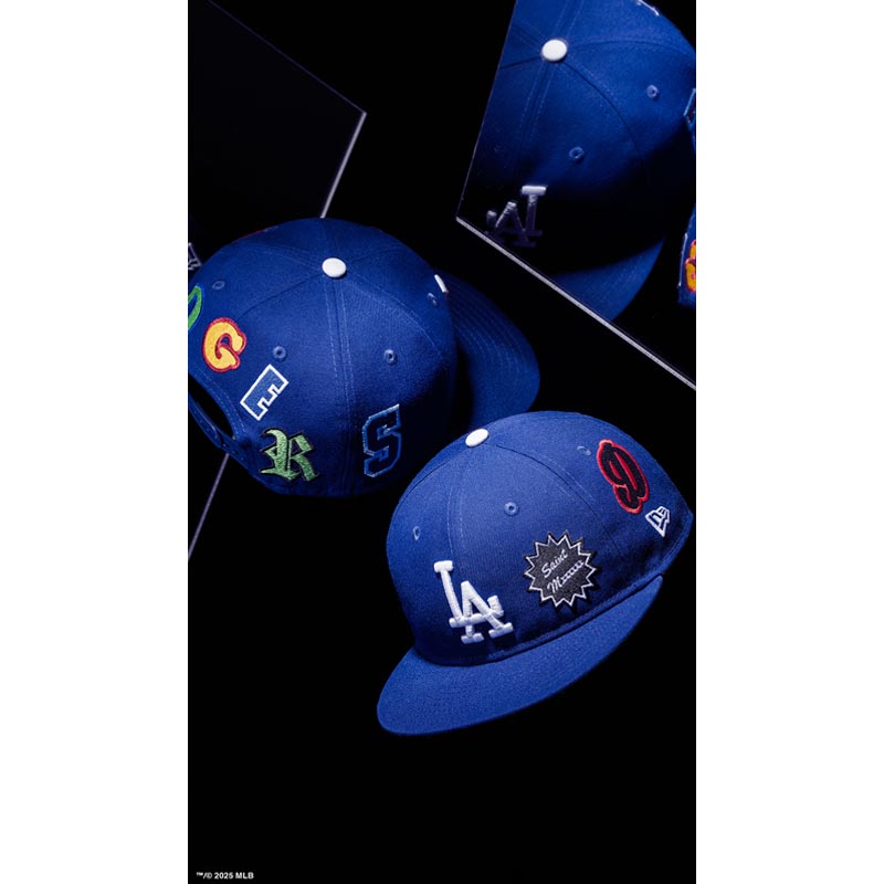セントマイケル SM-HR8-0000-C46 NE_CAP / DODGERS / BLUE / 9 FIFTY ニューエラ ベースボール キャップ 帽子 ユニセックス