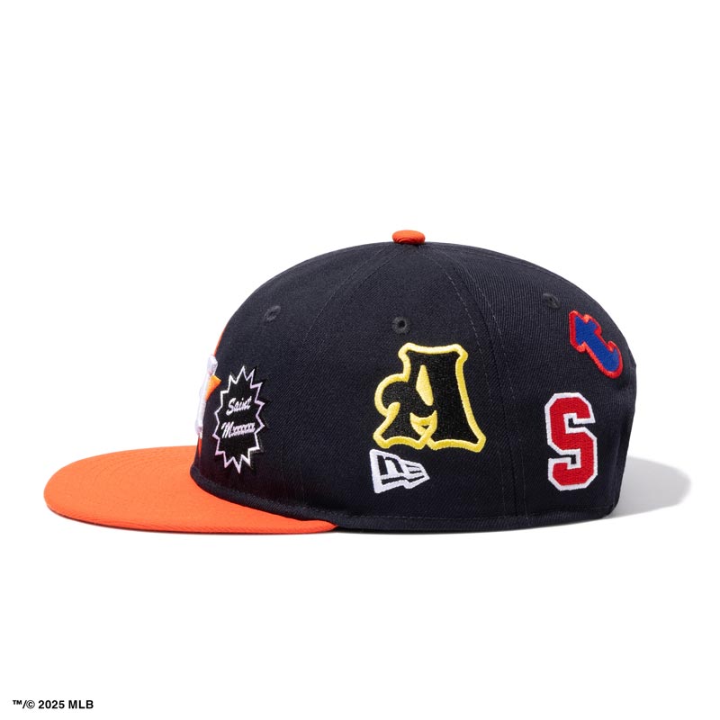 セントマイケル SM-HR8-0000-C48 NE_CAP / ASTROS / NAVY+ORANGE ニューエラ ベースボール キャップ 帽子 ユニセックス