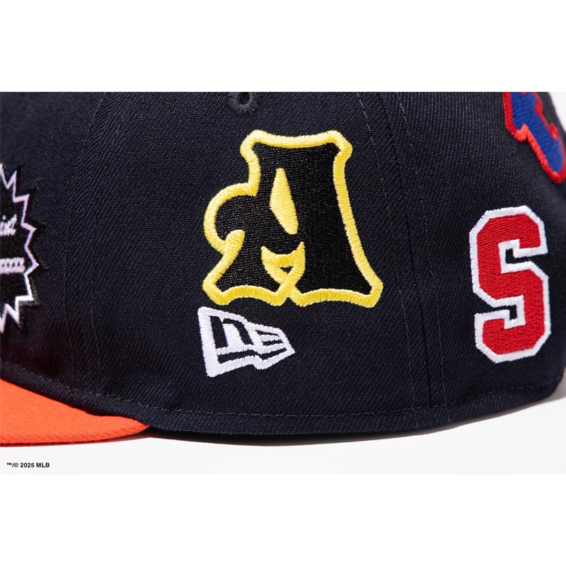 セントマイケル SM-HR8-0000-C48 NE_CAP / ASTROS / NAVY+ORANGE ニューエラ ベースボール キャップ 帽子 ユニセックス