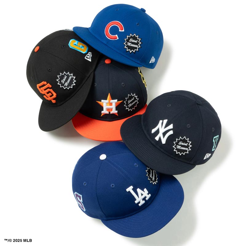 セントマイケル SM-HR8-0000-C48 NE_CAP / ASTROS / NAVY+ORANGE ニューエラ ベースボール キャップ 帽子 ユニセックス