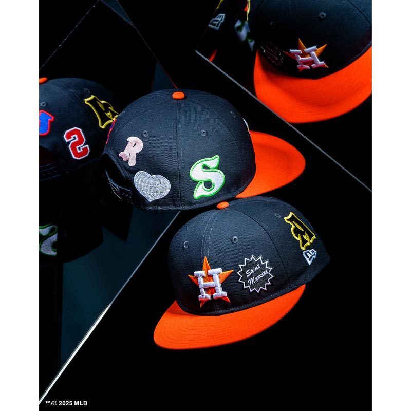 セントマイケル SM-HR8-0000-C48 NE_CAP / ASTROS / NAVY+ORANGE ニューエラ ベースボール キャップ 帽子 ユニセックス