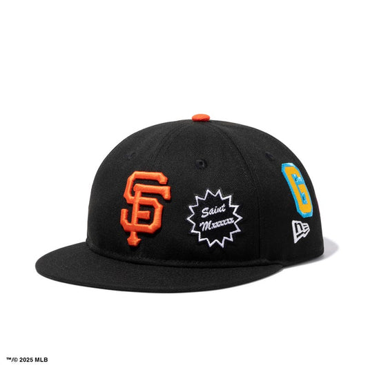 セントマイケル SM-HR8-0000-C49 NE_CAP / GIANTS / BLACK ニューエラ ベースボール キャップ 帽子 ユニセックス