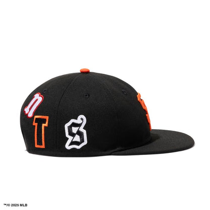 セントマイケル SM-HR8-0000-C49 NE_CAP / GIANTS / BLACK ニューエラ ベースボール キャップ 帽子 ユニセックス