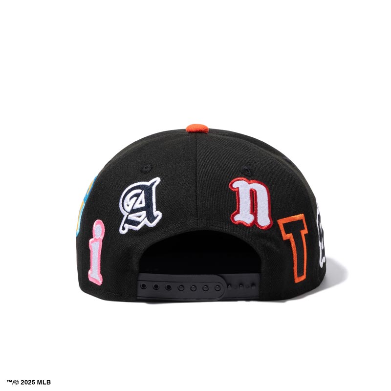 セントマイケル SM-HR8-0000-C49 NE_CAP / GIANTS / BLACK ニューエラ ベースボール キャップ 帽子 ユニセックス