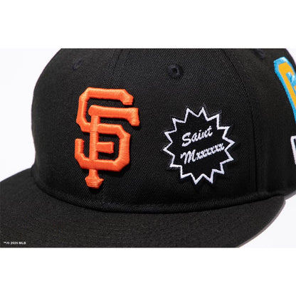 セントマイケル SM-HR8-0000-C49 NE_CAP / GIANTS / BLACK ニューエラ ベースボール キャップ 帽子 ユニセックス