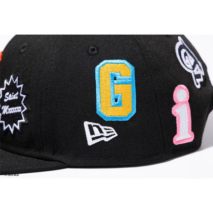 セントマイケル SM-HR8-0000-C49 NE_CAP / GIANTS / BLACK ニューエラ ベースボール キャップ 帽子 ユニセックス