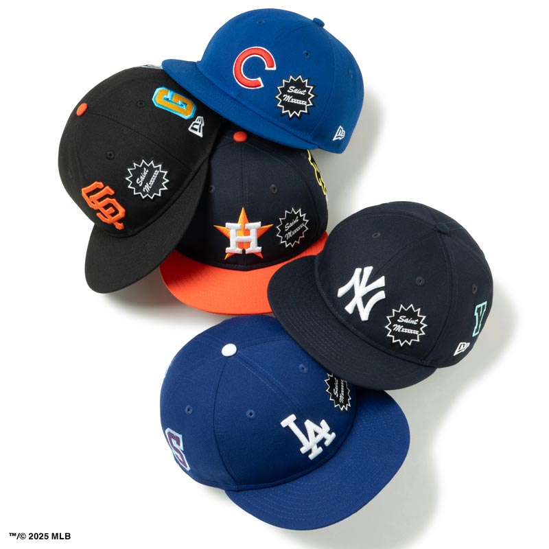 セントマイケル SM-HR8-0000-C49 NE_CAP / GIANTS / BLACK ニューエラ ベースボール キャップ 帽子 ユニセックス