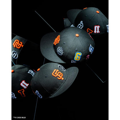 セントマイケル SM-HR8-0000-C49 NE_CAP / GIANTS / BLACK ニューエラ ベースボール キャップ 帽子 ユニセックス