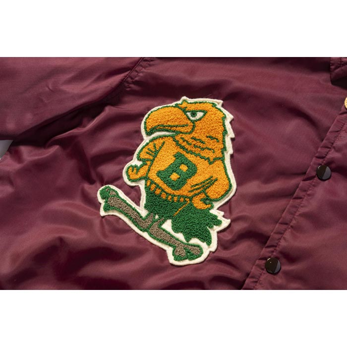 ジョーマッコイ MJ24011 NYLON COACH JACKET / BIRDIES BURGUNDY メンズ アウター ナイロン コーチジャケット