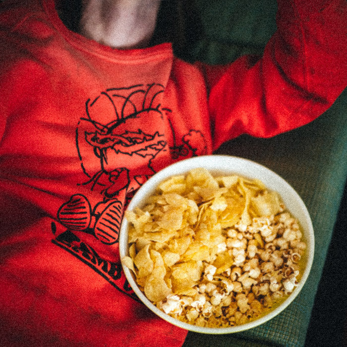 セントマイケル SM-YS8-0000-028 CRW SWEAT/JS & LMB クルーネックスウェット オレンジ メンズ
