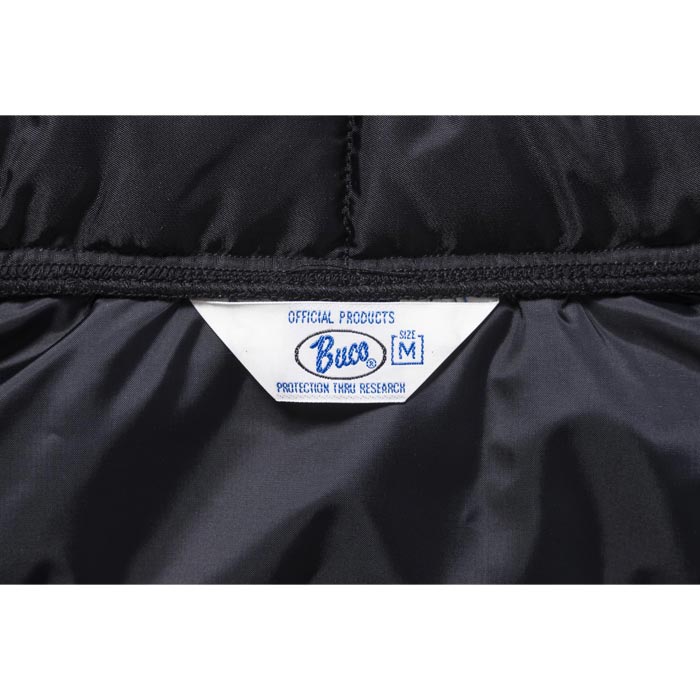 ブコ BJ24005 BUCO NYLON RIDER’S VEST ブラック オフィシャルナイロンレーシングベスト メンズ アウター