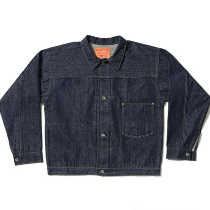 シュガーケーン Lot No. SC19010T / SUGAR CANE Super “Denim” Collectibles #10 14oz. BLUE DENIM BLOUSE “S1945” MODEL (T-BACK) 420N NON WASH 大戦モデル デニムジャケット Tバック ノンウォッシュ メンズ