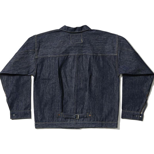 シュガーケーン Lot No. SC19010T / SUGAR CANE Super “Denim” Collectibles #10 14oz. BLUE DENIM BLOUSE “S1945” MODEL (T-BACK) 420N NON WASH 大戦モデル デニムジャケット Tバック ノンウォッシュ メンズ
