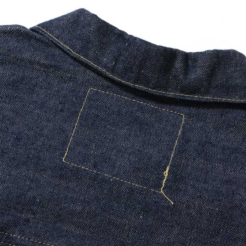 シュガーケーン Lot No. SC19010T / SUGAR CANE Super “Denim” Collectibles #10 14oz. BLUE DENIM BLOUSE “S1945” MODEL (T-BACK) 420N NON WASH 大戦モデル デニムジャケット Tバック ノンウォッシュ メンズ