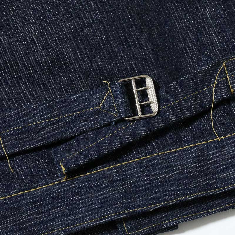 シュガーケーン Lot No. SC19010T / SUGAR CANE Super “Denim” Collectibles #10 14oz. BLUE DENIM BLOUSE “S1945” MODEL (T-BACK) 420N NON WASH 大戦モデル デニムジャケット Tバック ノンウォッシュ メンズ