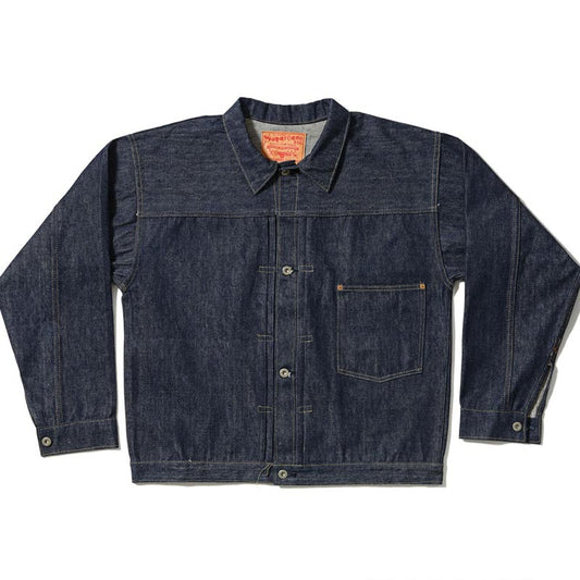 シュガーケーン Lot No. SC19010 / SUGAR CANE Super “Denim” Collectibles #10 14oz. BLUE DENIM BLOUSE “S1945” MODEL 420N NON WASH 大戦モデル デニムジャケット ノンウォッシュ メンズ
