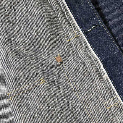 シュガーケーン Lot No. SC19010 / SUGAR CANE Super “Denim” Collectibles #10 14oz. BLUE DENIM BLOUSE “S1945” MODEL 420N NON WASH 大戦モデル デニムジャケット ノンウォッシュ メンズ