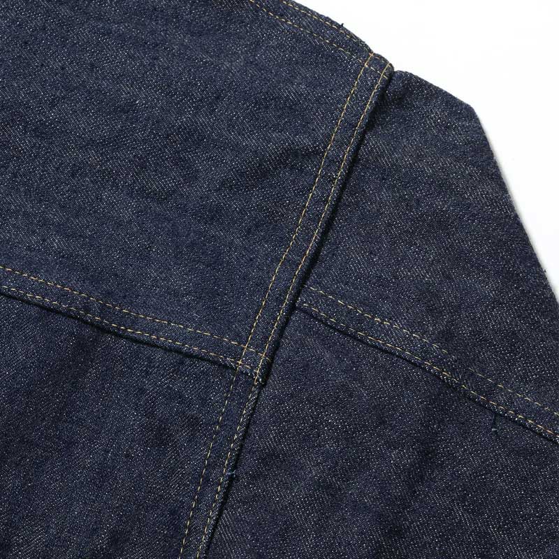 シュガーケーン Lot No. SC19010 / SUGAR CANE Super “Denim” Collectibles #10 14oz. BLUE DENIM BLOUSE “S1945” MODEL 420N NON WASH 大戦モデル デニムジャケット ノンウォッシュ メンズ
