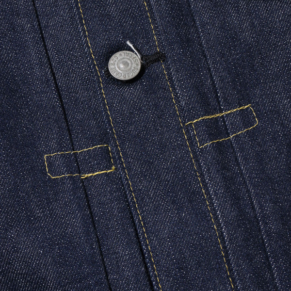 シュガーケーン Lot No. SC19007T / SUGAR CANE Super “Denim” Collectibles #07 13.5oz. BLUE DENIM BLOUSE “1946” MODEL (T-BACK)  420N) NON WASH 大戦モデル デニムジャケット Tバック ノンウォッシュ メンズ