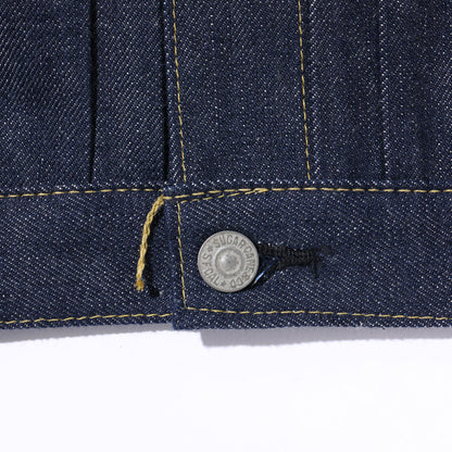 シュガーケーン Lot No. SC19007T / SUGAR CANE Super “Denim” Collectibles #07 13.5oz. BLUE DENIM BLOUSE “1946” MODEL (T-BACK)  420N) NON WASH 大戦モデル デニムジャケット Tバック ノンウォッシュ メンズ