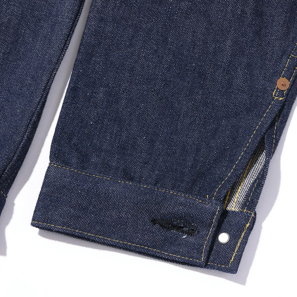シュガーケーン Lot No. SC19007T / SUGAR CANE Super “Denim” Collectibles #07 13.5oz. BLUE DENIM BLOUSE “1946” MODEL (T-BACK)  420N) NON WASH 大戦モデル デニムジャケット Tバック ノンウォッシュ メンズ