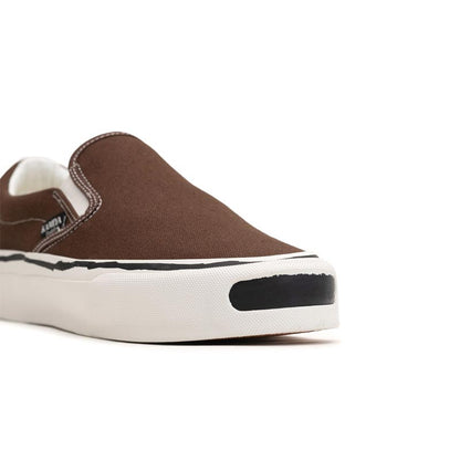 カミヤ G14FW701 "Cornnell" Vulcanize Slip on Sneaker ブラウン メンズ スニーカー シューズ