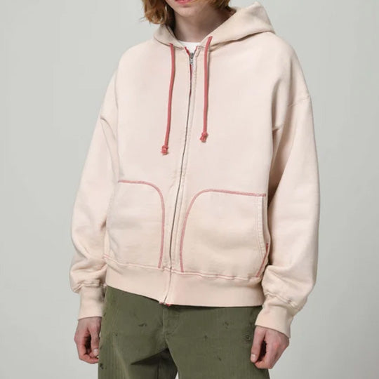 BOWWOW BWU-OFZH OVERFADED ZIP HOODIE