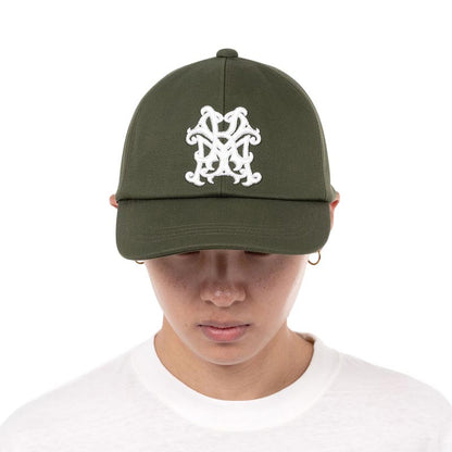 カミヤ G13AC078 "KMY" Cap カーキ ユニセックス キャップ 帽子 CA4LA コラボ