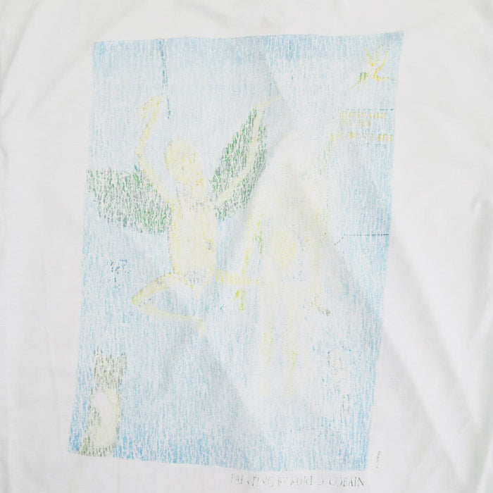 トルク 24-1204 Kurt Cxxxxx Mourning T-shirt カートコバーン 追悼 バンドTシャツ ホワイト メンズ