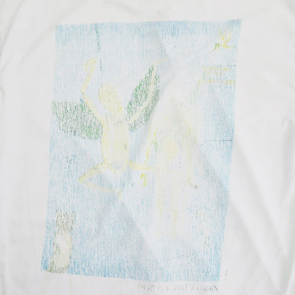 トルク 24-1204 Kurt Cxxxxx Mourning T-shirt カートコバーン 追悼 バンドTシャツ ホワイト メンズ