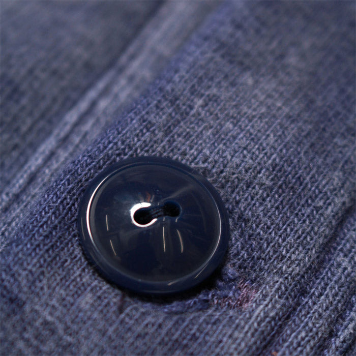 バウワウ BW231-BGSC BILL THE GOAT SWEAT CARDIGAN スウェットカーディガン NAVY BLUE AGEING