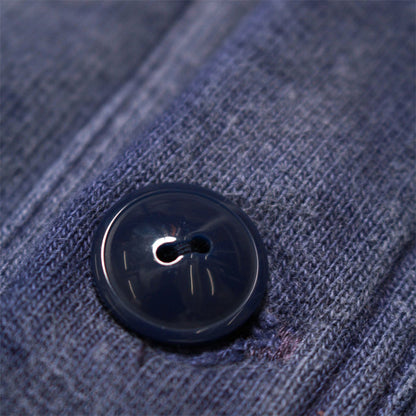 バウワウ BW231-BGSC BILL THE GOAT SWEAT CARDIGAN スウェットカーディガン NAVY BLUE AGEING
