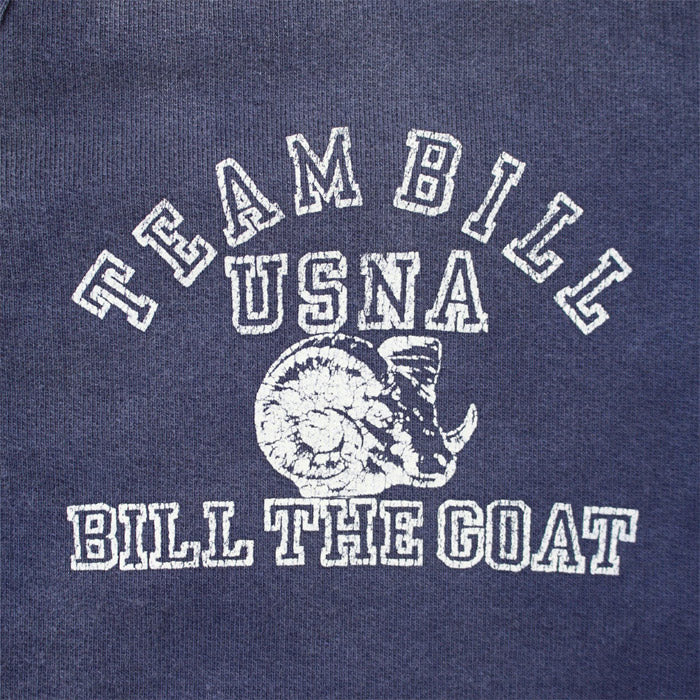 バウワウ BW231-BGSC BILL THE GOAT SWEAT CARDIGAN スウェットカーディガン NAVY BLUE AGEING