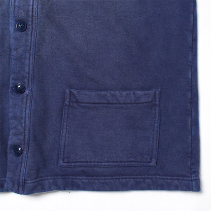バウワウ BW231-BGSC BILL THE GOAT SWEAT CARDIGAN スウェットカーディガン NAVY BLUE AGEING