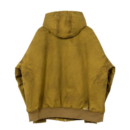 カミヤ G14BL033 BORO Duck Zip Parka イエロー メンズ アウター パーカー フード付きブルゾン