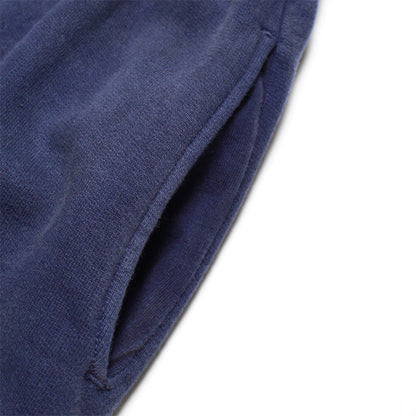 バウワウ BW231-NSCP NAVY SWEAT CARGO PANTS スウェットカーゴパンツ NAVY BLUE AGEING