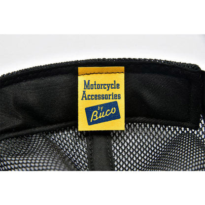 ブコ BA23004 BUCO MESH CAP / THIS IS AN ORIGINAL BUCO ロゴキャップ 帽子 ブラック