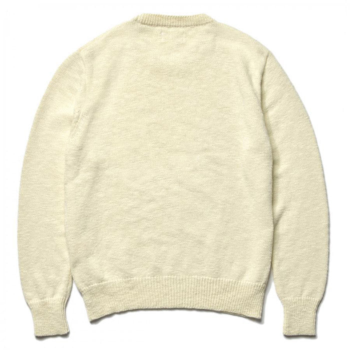 ジョーマッコイ MC23014 COTTON CREWNECK SWEATER コットンニットセーター エクリュ