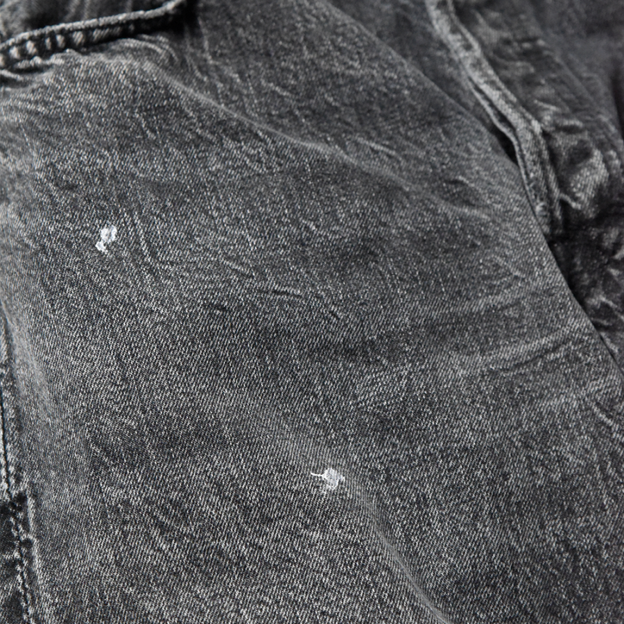 フルカウント 0105BKHW Wide Black Selvedge Denim Dartford ワイドブラック デニムパンツ ジーンズ ブラック メンズ