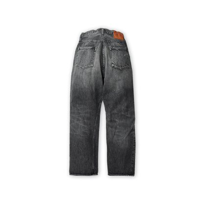 フルカウント 0105BKHW Wide Black Selvedge Denim Dartford ワイドブラック デニムパンツ ジーンズ ブラック メンズ