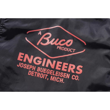 ブコ BJ24004 BUCO COACH JACKET / ENGINEERS ブラック メンズ アウター ナイロン コーチジャケット