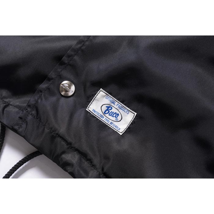 ブコ BJ24004 BUCO COACH JACKET / ENGINEERS ブラック メンズ アウター ナイロン コーチジャケット