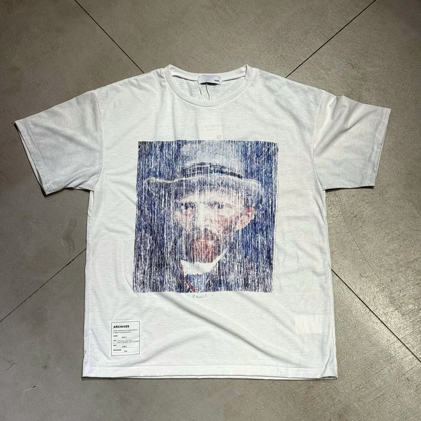 Vincxxx Van Goxx Self Pottrait Art T-shirt